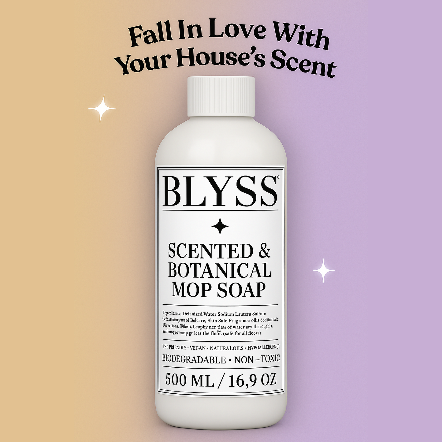 Blyss Natural Scented Mop Soap