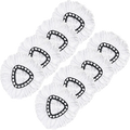 8 Pack Spin Mop Head Replacement