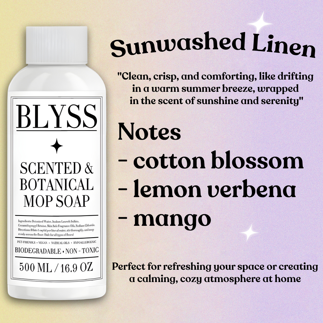 Blyss Natural Scented Mop Soap