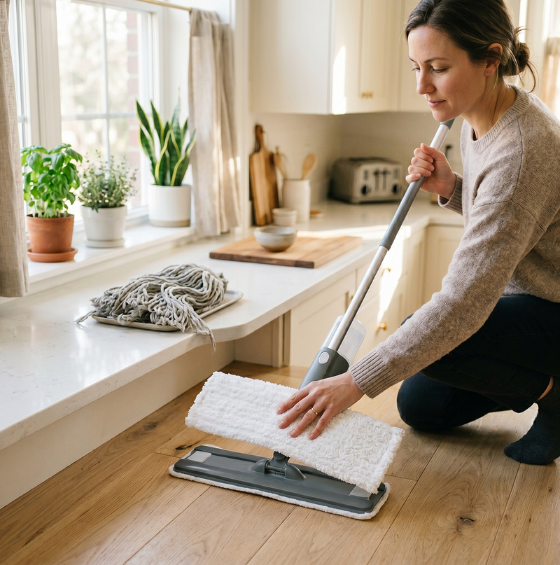 Switch to Microfiber and Retire Your Old Mop Head