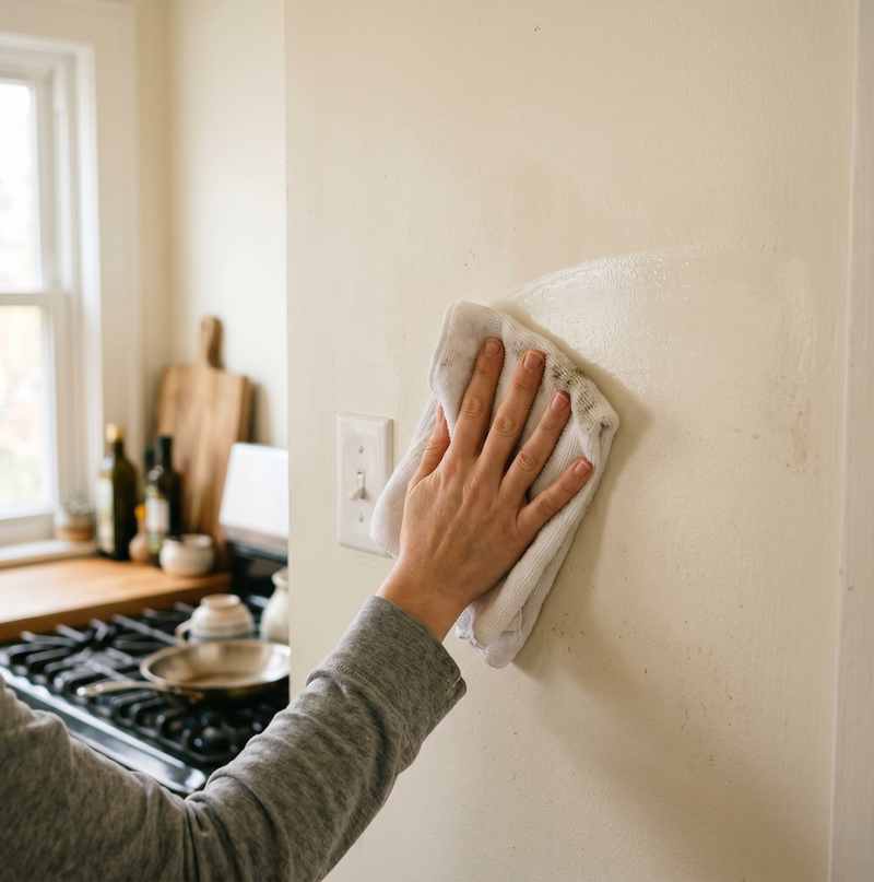 Clean Your Walls. 
Yes, Your Walls.