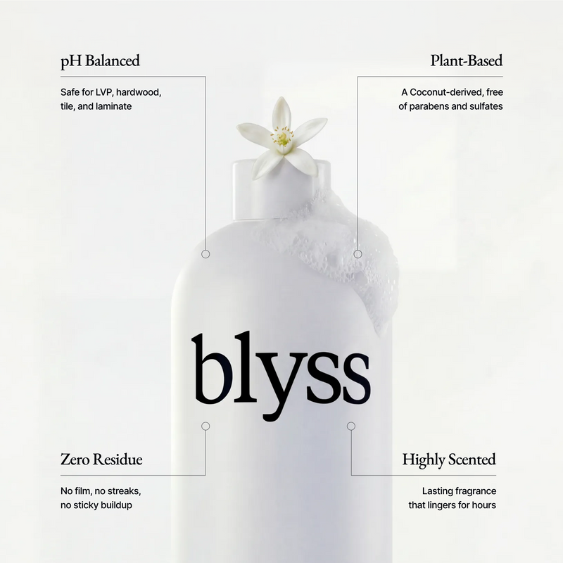 Blyss Mop Soap product features
