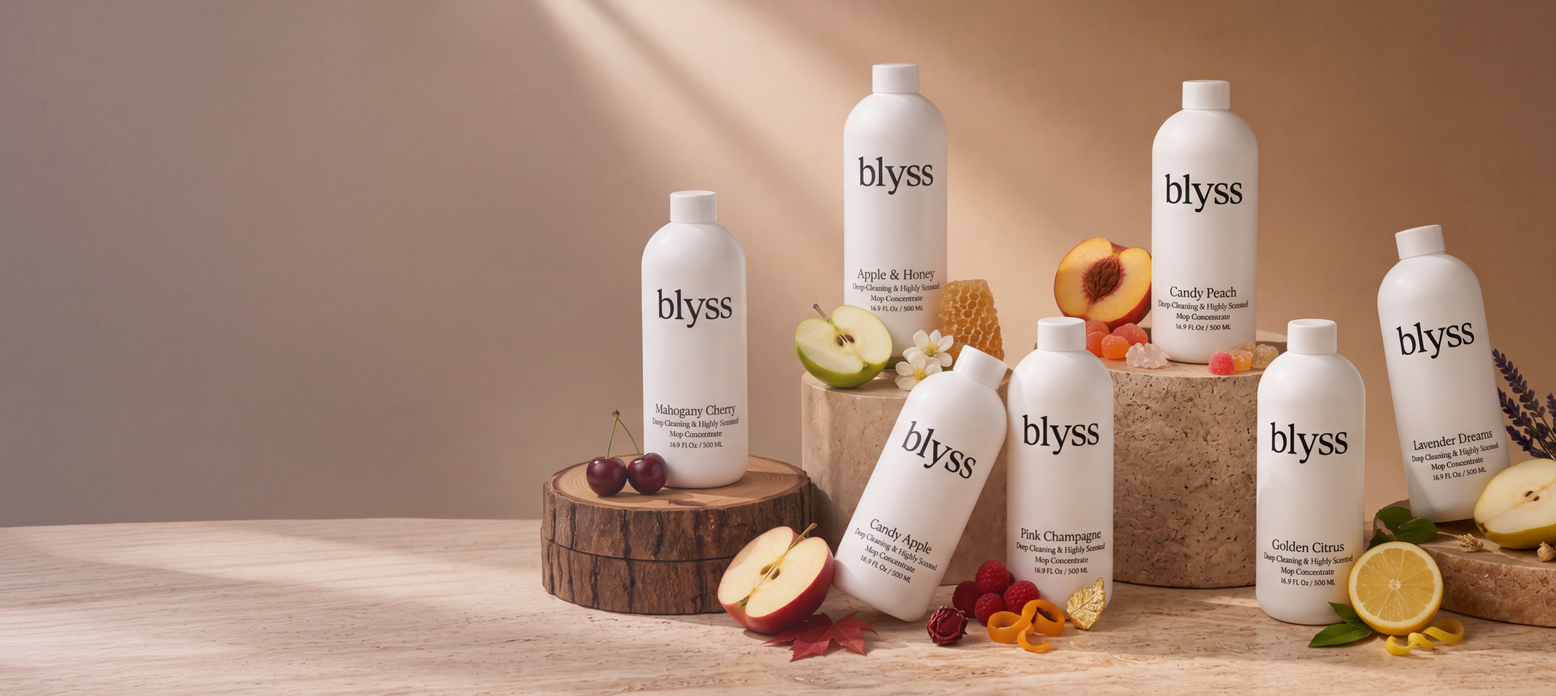 Seven New Scents.Same Blyss.